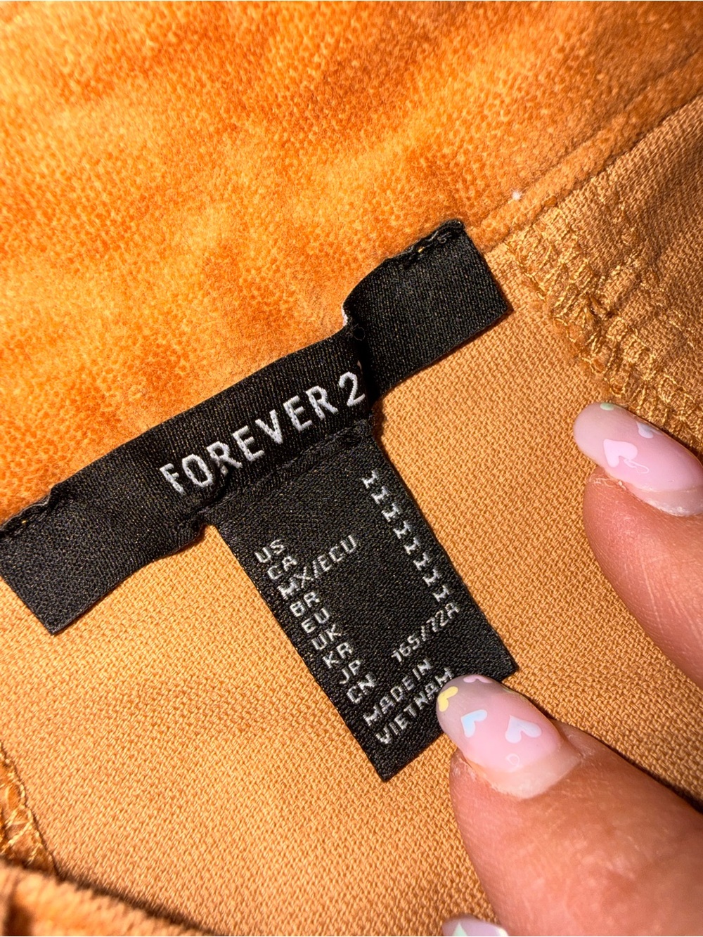 Forever 21 Rust Lace-Up Corduroy Mini Skirt - Picture 8 of 9